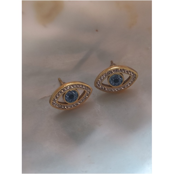 Boucle d'oreille oeil