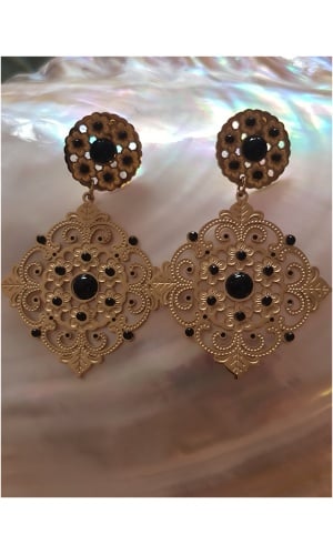 Boucle d'oreille oriental