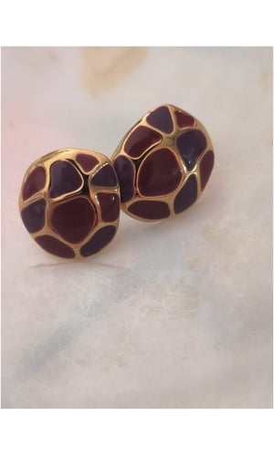 Boucle d'oreille Ruby