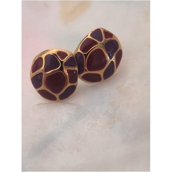 Boucle d'oreille Ruby