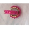 Boucle d'oreille fluo Orange