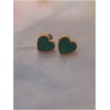 Boucle d'oreille créole perle
