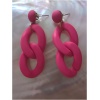 Boucle d'oreille coeur vert