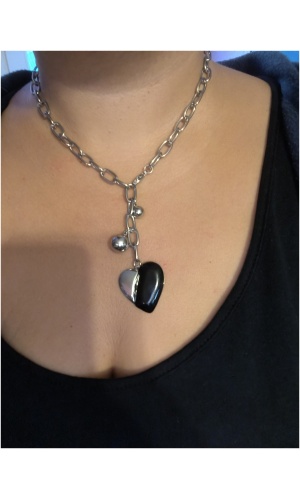 Collier pendentif coeur