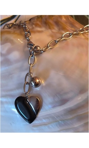 Collier pendentif coeur