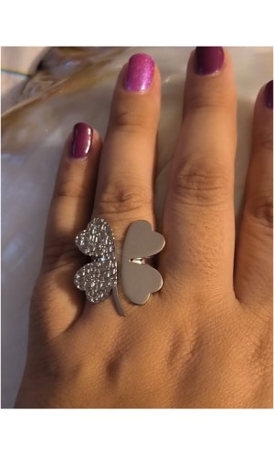 Bague trèfle