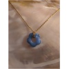 Collier fleur nacré
