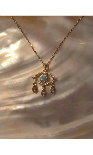 Collier oeil larmes