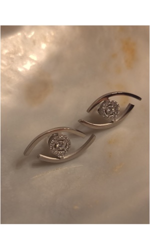 Boucle d'oreille oeil