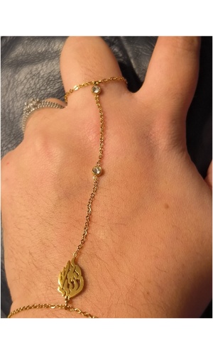 Bracelet chaine flamme Nahman