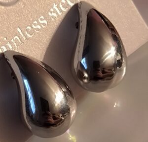 Boucle d'oreille boule d'or