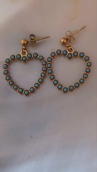 Boucle d'oreille coeur