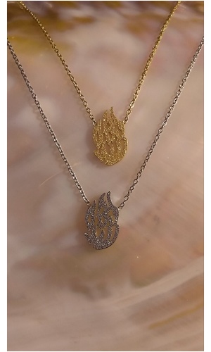 Collier Nahman paillettes