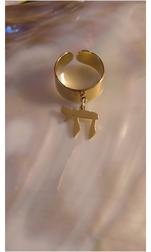 Bague breloque Hai