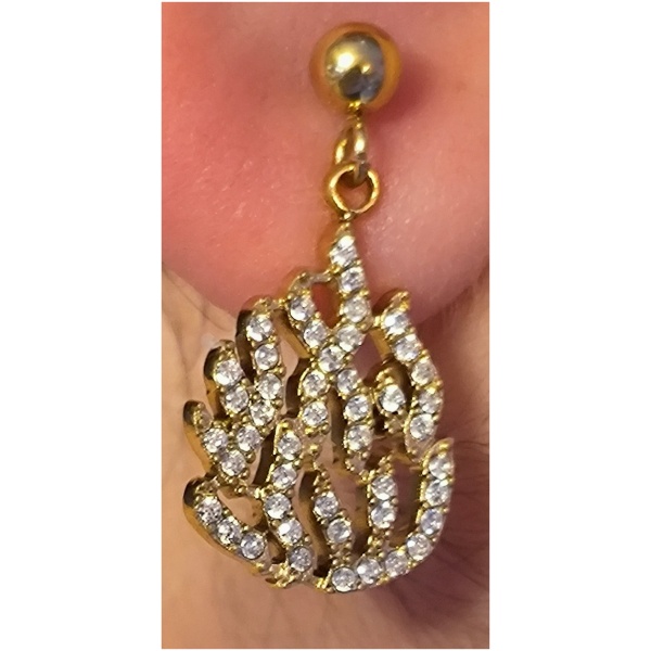 Boucle d'oreille Nahman tous diams