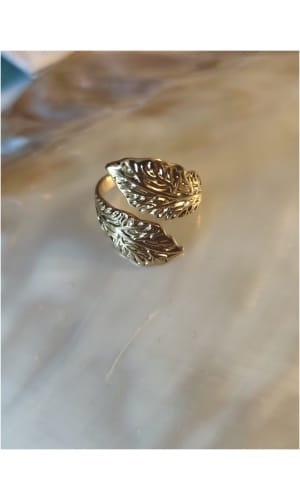 Bague feuille