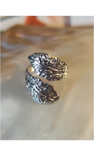 Bague feuille