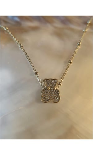 Collier nounours diams