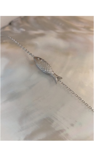 Bracelet poisson p'tit diams