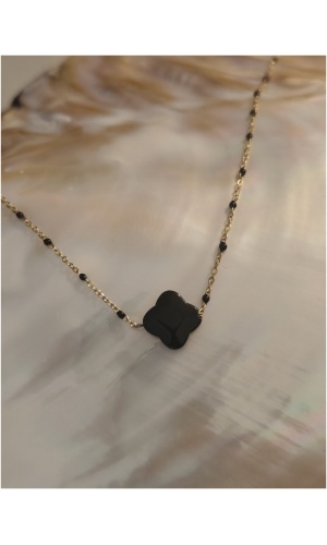 Collier pépite perle