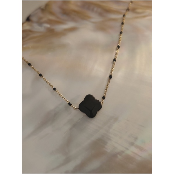 Collier pépite perle