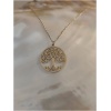 Collier arbre de vie tourbillon