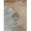 Collier arbre de vie tourbillon