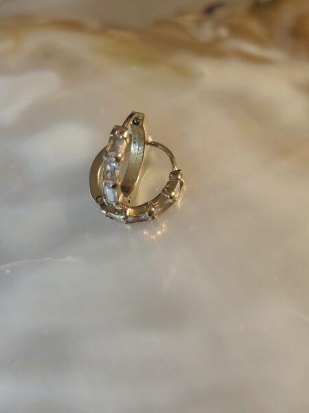 Boucle d'oreille bambou