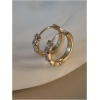 Boucle d'oreille bambou