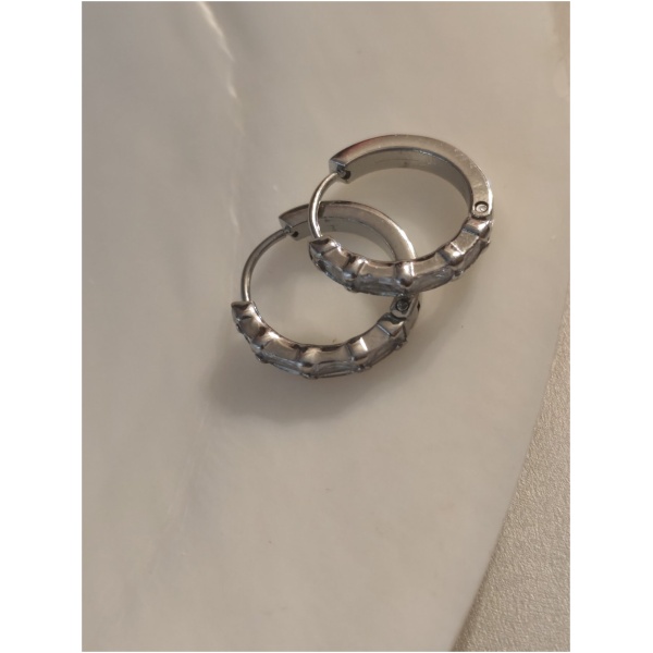Boucle d'oreille bambou