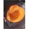 Chapeau été orange