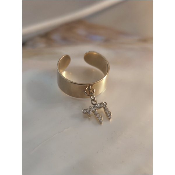 Bague Hai breloque diams