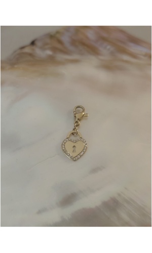 Charm's coeur cadenas