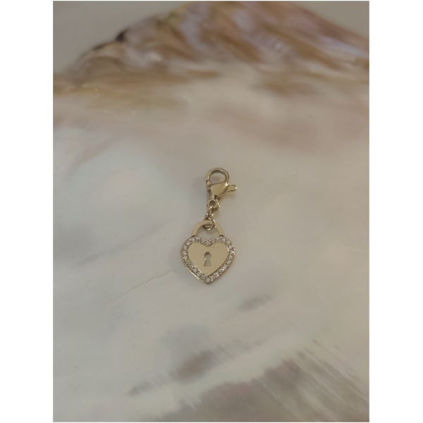 Charm's coeur cadenas