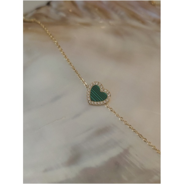 Bracelet coeur diams