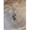 Collier multi couleur poisson