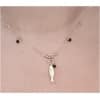 Collier pendentif poisson doré.