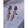 Boucle d'oreille oeil
