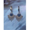 Boucle d'oreille soleil longue