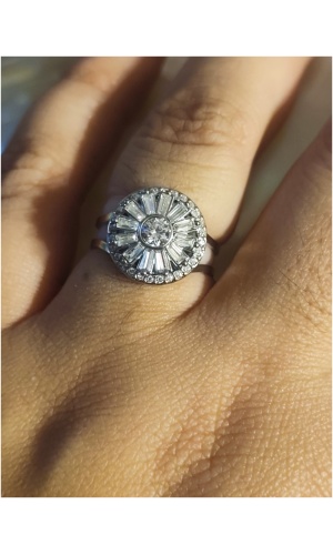 Bague marguerite anti stress
