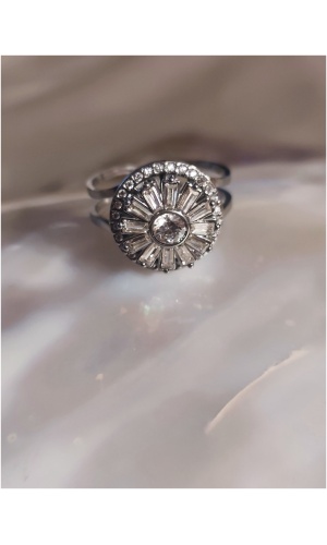 Bague marguerite anti stress