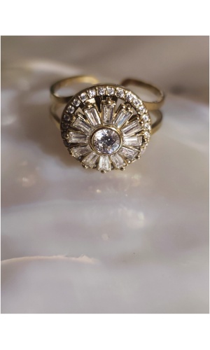 Bague marguerite anti stress