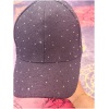 Casquette toile brillant
