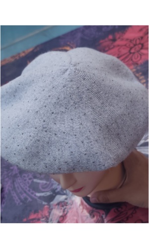 Béret paillettes