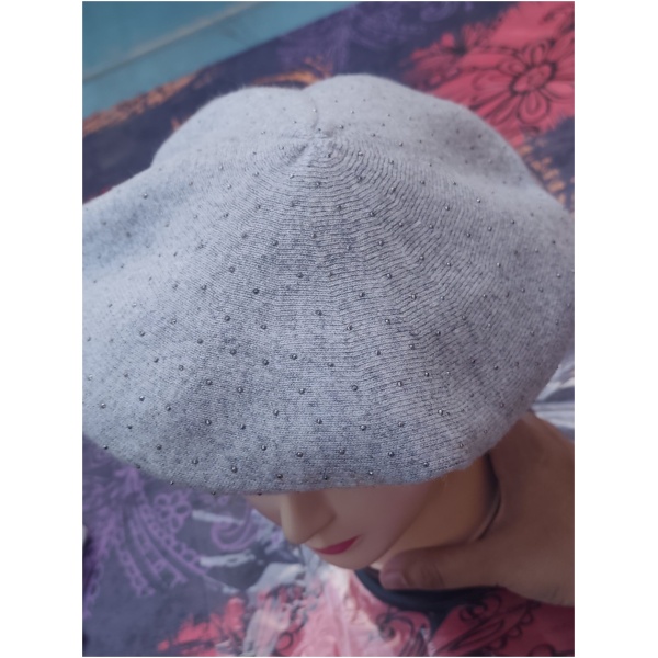 Béret paillettes