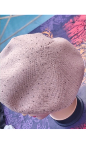 Béret paillettes