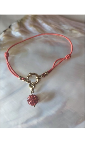 Bracelet mousqueton charm