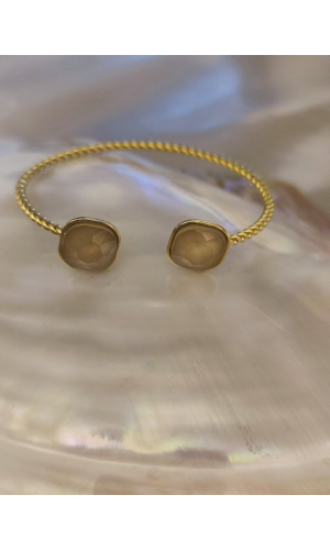 Bracelet jonc carré