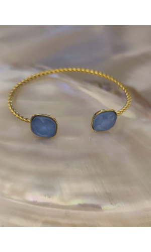 Bracelet jonc carré