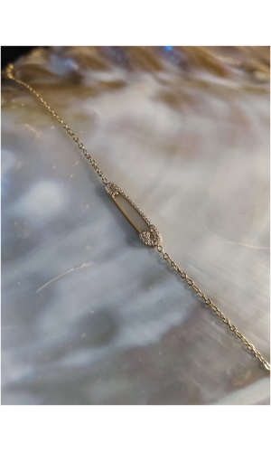 Bracelet épingle à nourrice